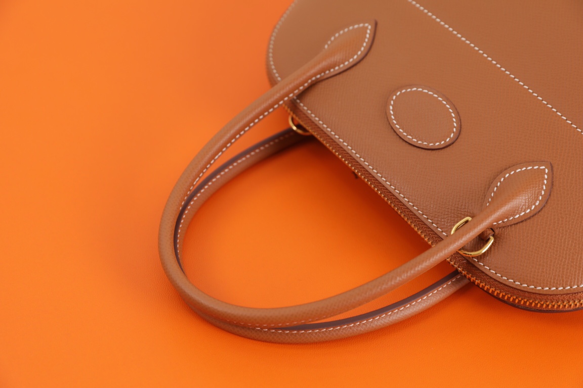 에르메스 볼리드27 골드브라운 금장 앱송